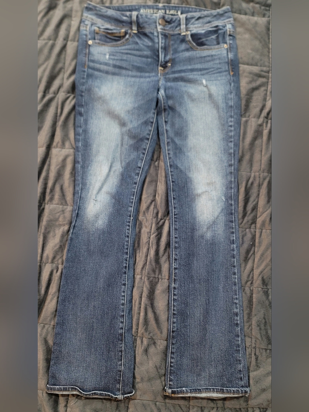 American Eagle Outfitters Blue kick boot Jeans